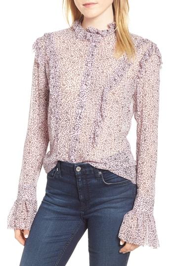 Women's Zadig & Voltaire Tweet Ruffle Blouse - Purple