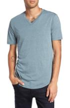 Men's Goodlife V-neck T-shirt, Size - Blue/green