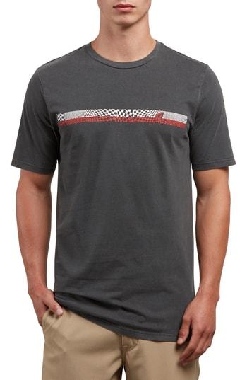 Men's Volcom System Manic Graphic T-shirt - Grey