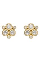 Women's An Test 1 Diamond Stud Earrings