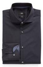 Men's Boss Slim Fit Easy Iron Solid Dress Shirt .5 - Blue