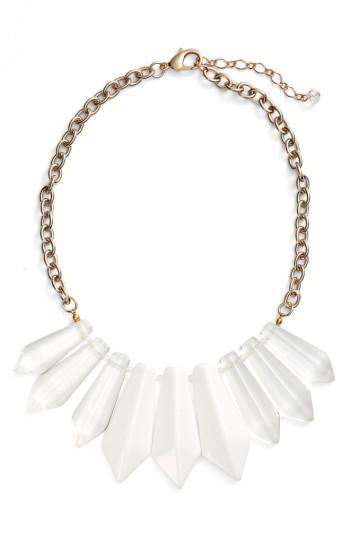 Women's Adia Kibur Spiked Resin Statement Necklace