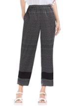 Women's Vince Camuto Diamond Geo Panel Pants, Size - Black