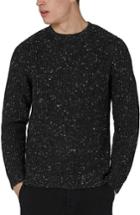 Men's Topman Premium Fisherman Sweater - Grey