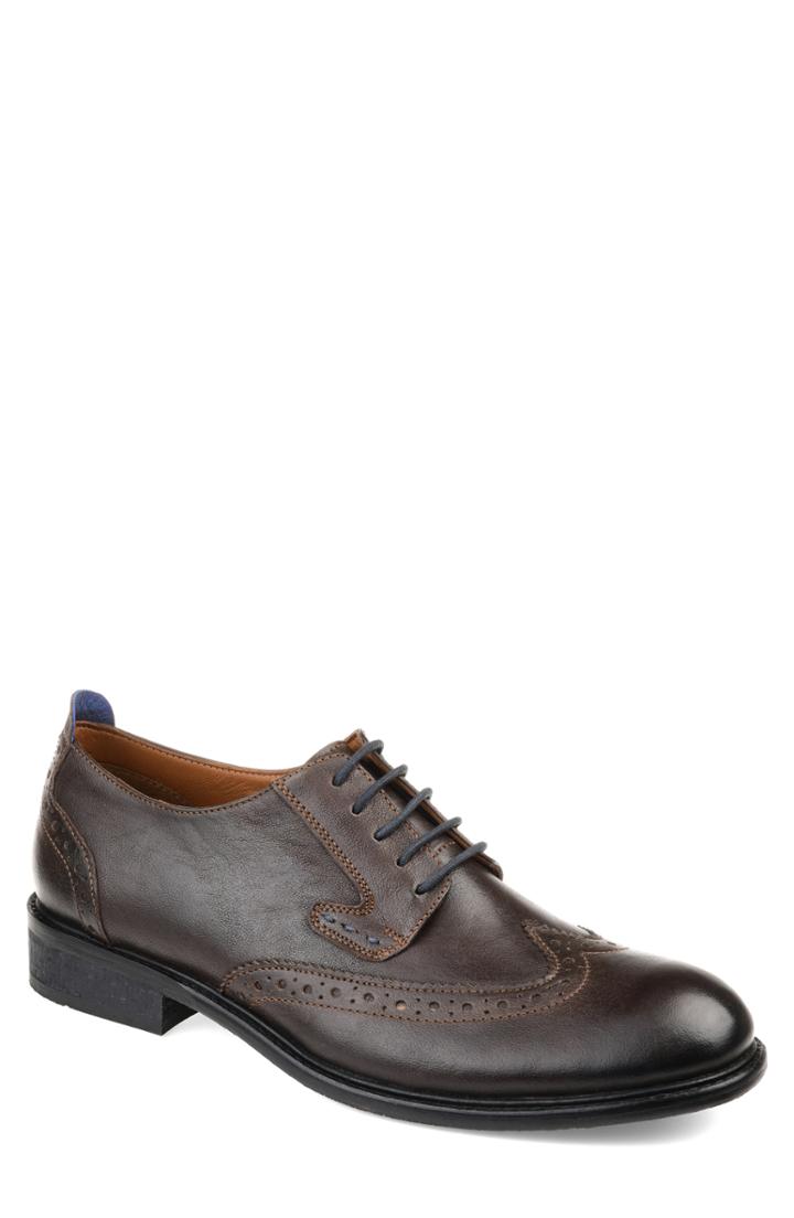 Men's Thomas And Vine Uriah Wingtip Derby M - Brown