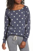 Women's Alternative Maniac Camo Fleece Sweatshirt, Size - Blue