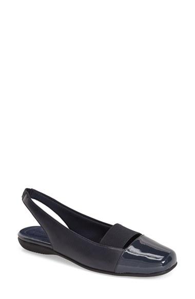 Women's Trotters 'sarina' Slingback Flat N - Blue