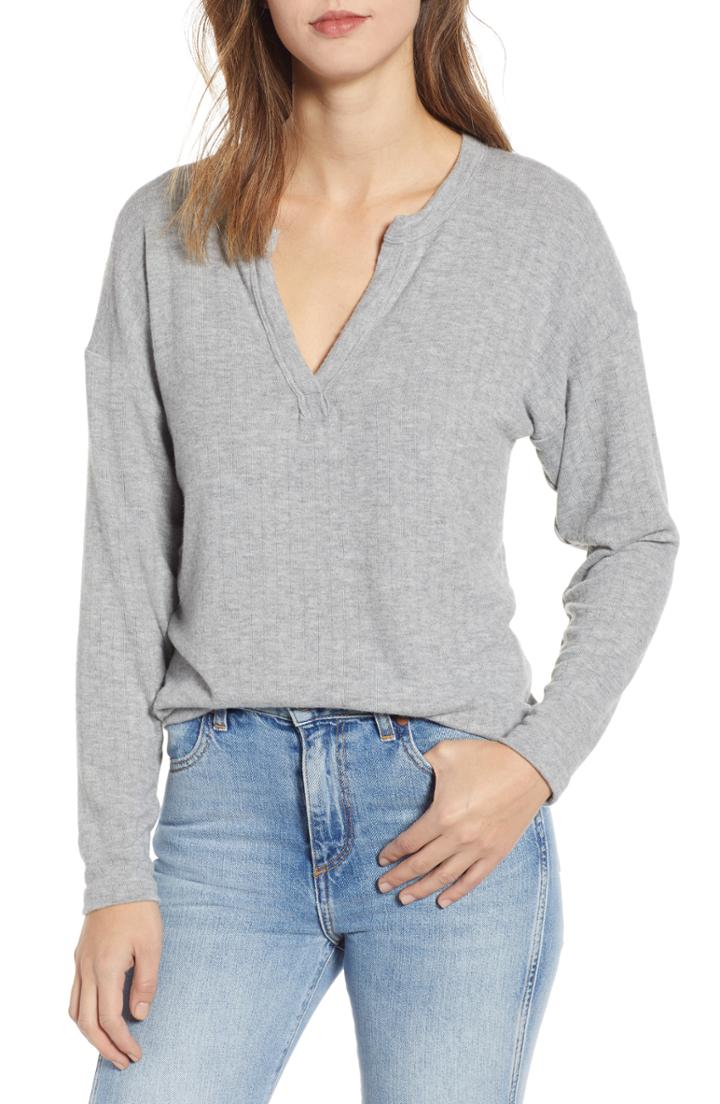 Women's Pst By Project Social Tee Cozy Tee - Grey