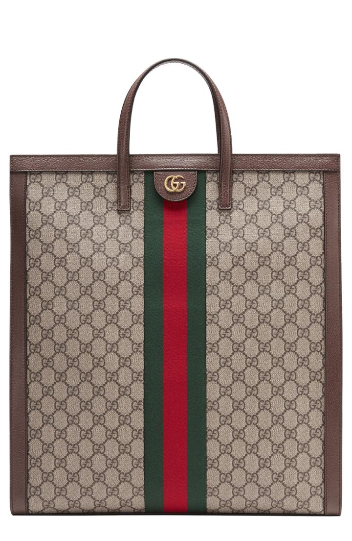 Gucci Ophidia Gg Supreme Canvas Tote -
