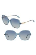 Women's Tiffany 57mm Sunglasses - Blue Gradient
