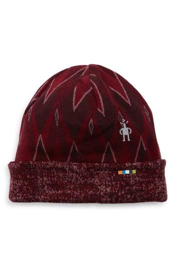 Women's Smartwool Merino 250 Reversible Cuffed Beanie - Red