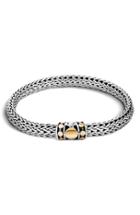 Women's John Hardy 'dot' Gold & Silver Chain Bracelet