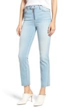 Women's 7 For All Mankind Edie Exposed Zip Ankle Jeans - Blue