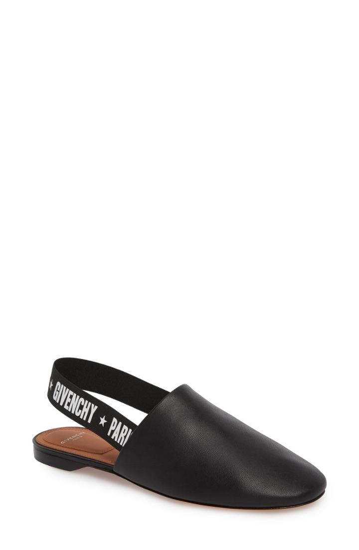 Women's Givenchy Rivington Logo Slingback Mule