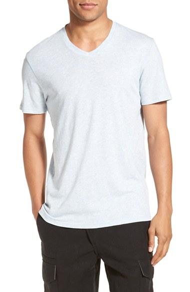 Men's Vince Classic V-neck T-shirt - Blue