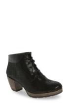 Women's Wolky 'jacquerie' Lace-up Bootie -6.5us / 37eu - Black