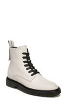 Women's Via Spiga Kinley Combat Boot M - White