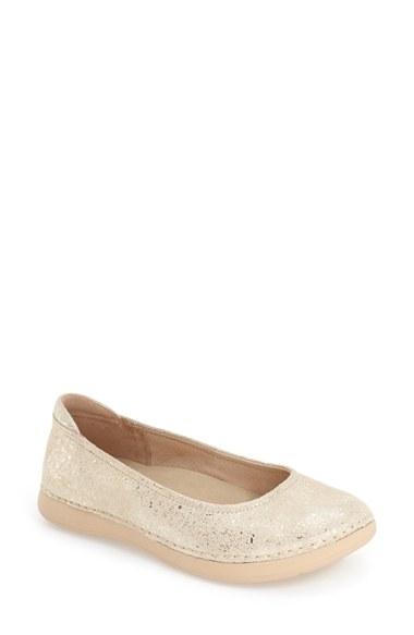 Women's Alegria Petal Ballet Flat M - Blue