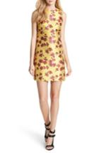Women's Alice + Olivia Coley Floral A-line Shift Dress - Yellow