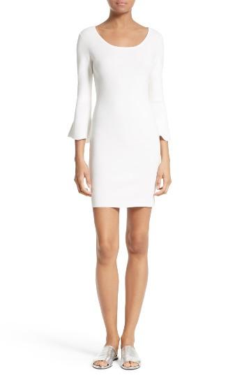Women's A.l.c. Willa Bell Sleeve Dress - White