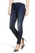 Women's 7 For All Mankind High Waist Skinny Jeans - Blue