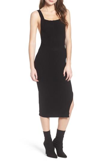 Women's 4si3nna Midi Body-con Dress - Black