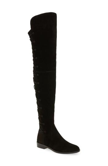 Women's Vince Camuto Croatia Over The Knee Boot M - Black
