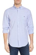 Men's Vineyard Vines Sir Christie Classic Fit Check Sport Shirt - Blue