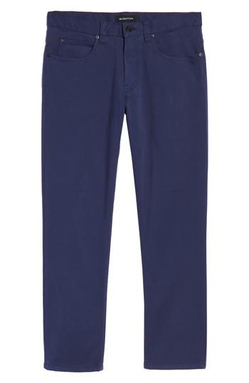 Men's Bugatchi Five-pocket Straight Leg Pants X 30 - Blue