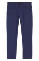 Men's Bugatchi Five-pocket Straight Leg Pants X 30 - Blue