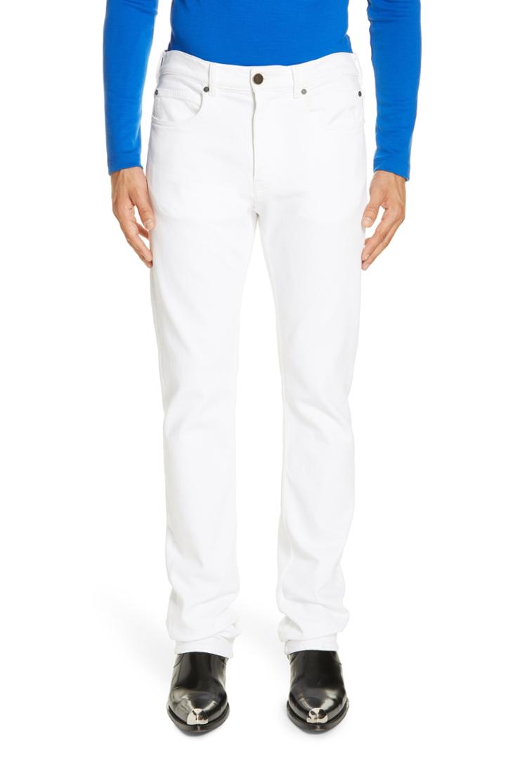 Men's Calvin Klein 205w39nyc White Denim Pants - White