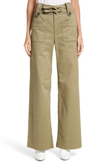 Women's Rebecca Taylor High Waist Twill Pants