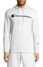 Men's Champion Embroidered Logo Hoodie - White