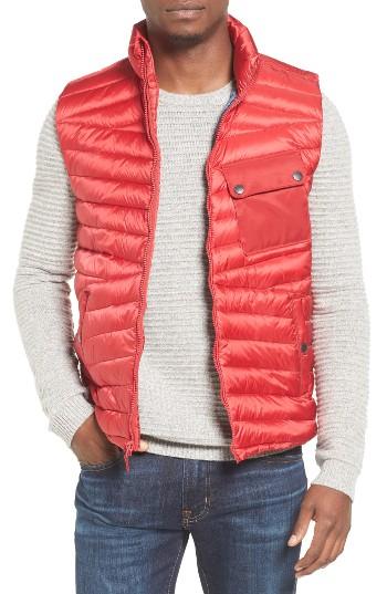 Men's Ben Sherman Water Resistant Down Vest - Red