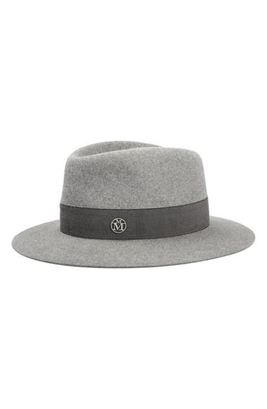 Women's Maison Michel 'andre' Genuine Rabbit Fur Felt Hat -