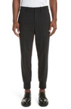 Men's Neil Barrett Piped Woven Jogger Pants Eu - Red
