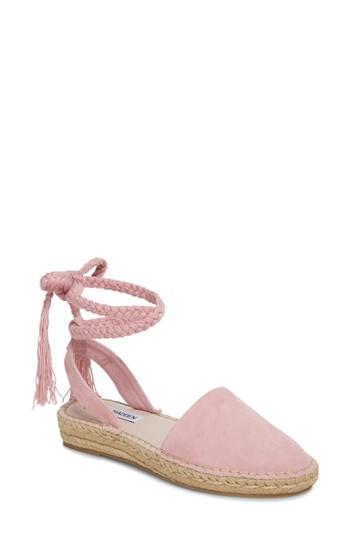 Women's Steve Madden Mesa Wraparound Espadrille M - Pink