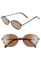 Women's Elizabeth And James Fenn 57mm Oval Sunglasses - Black