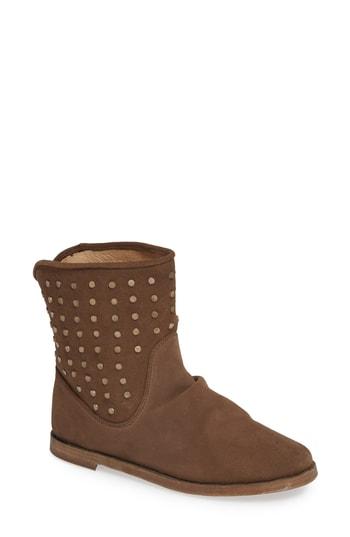 Women's Beek Junco Studs Slouchy Bootie M - Beige