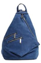 Rebecca Minkoff Jamie Nubuck Leather Backpack - Blue