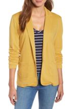 Women's Caslon Two Pocket Knit Blazer - Yellow