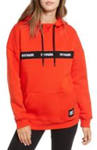 Women's Ivy Park Logo Tape Hoodie, Size - Red