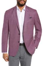 Men's Ted Baker London Kyle Trim Fit Wool Blazer R - Burgundy