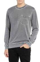 Men's Rvca Barrel Pocket Sweatshirt - Grey