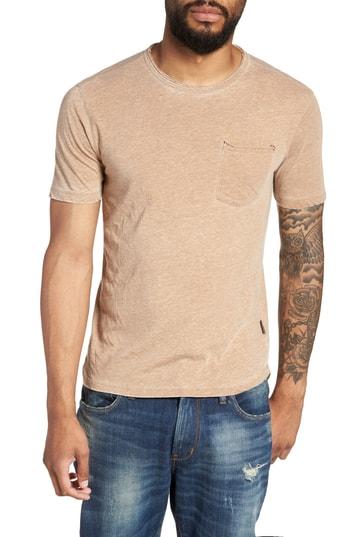 Men's John Varvatos Star Usa Burnout T-shirt - Brown