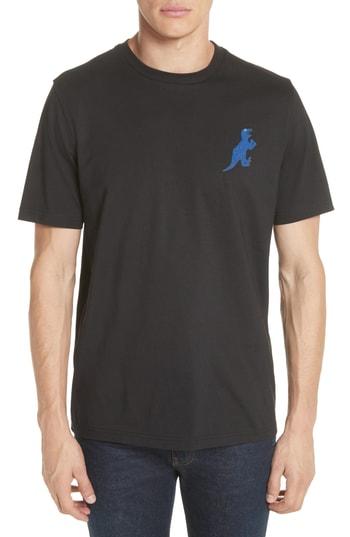 Men's Ps Paul Smith Dino Graphic T-shirt - Black