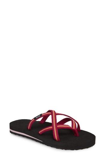 Women's Teva 'olowahu' Sandal M - Blue