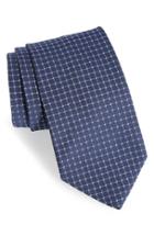 Men's Boss Geometric Woven Silk Tie