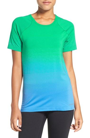 Women's Brooks 'streaker' Short Sleeve Tee - Blue