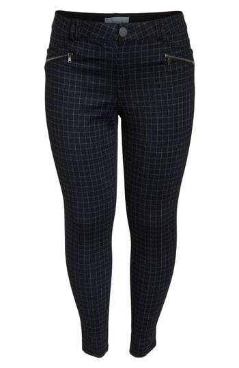 Women's Wit & Wisdom Ab-solution Skinny Ponte Pants (similar To 14w) - Blue